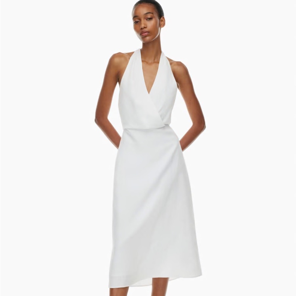 Aritzia Linen Hater Midi Dress